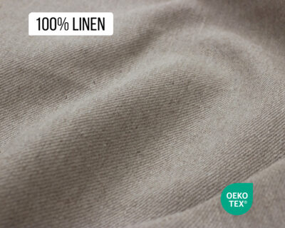 100% linen fabric
