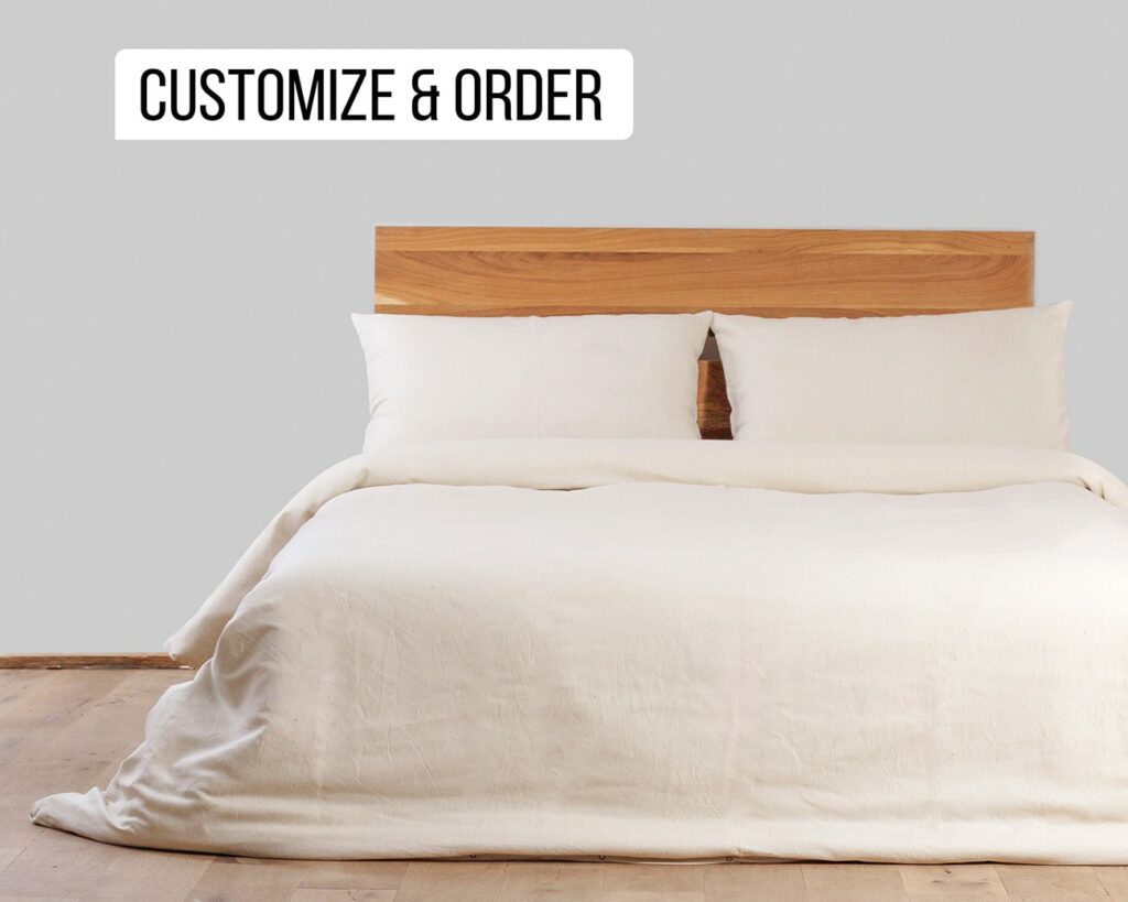 Home of Wool Duvet Cover Natural Non-toxic Twin Full Double Queen King or Custom Size