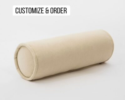 wool bolster pillow