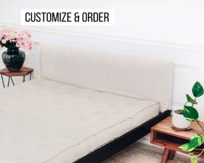 Home of Wool headboard with removable cover