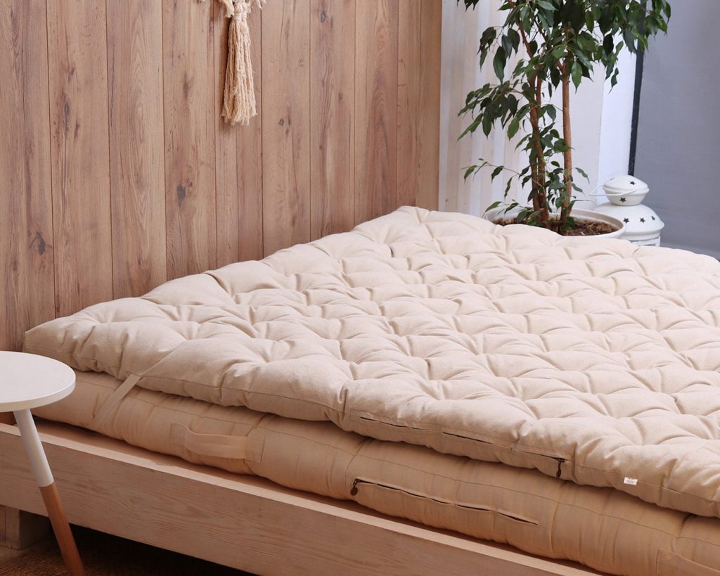 Home of Wool organic mattress topper