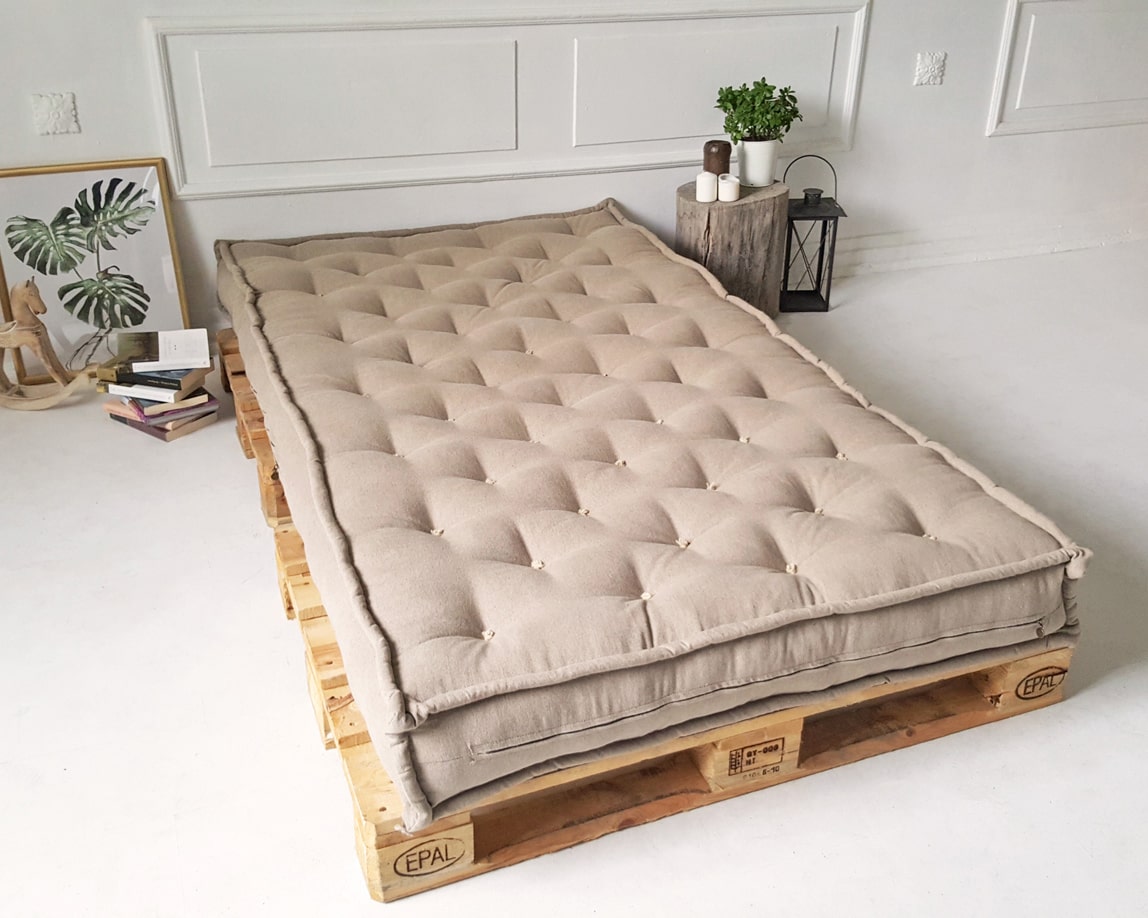 Home of Wool natural non-toxic wool-filled mattress