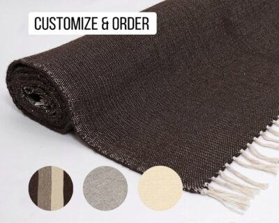 Home of Wool - dark rug