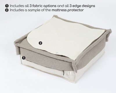 Home of Wool mattress sample - features