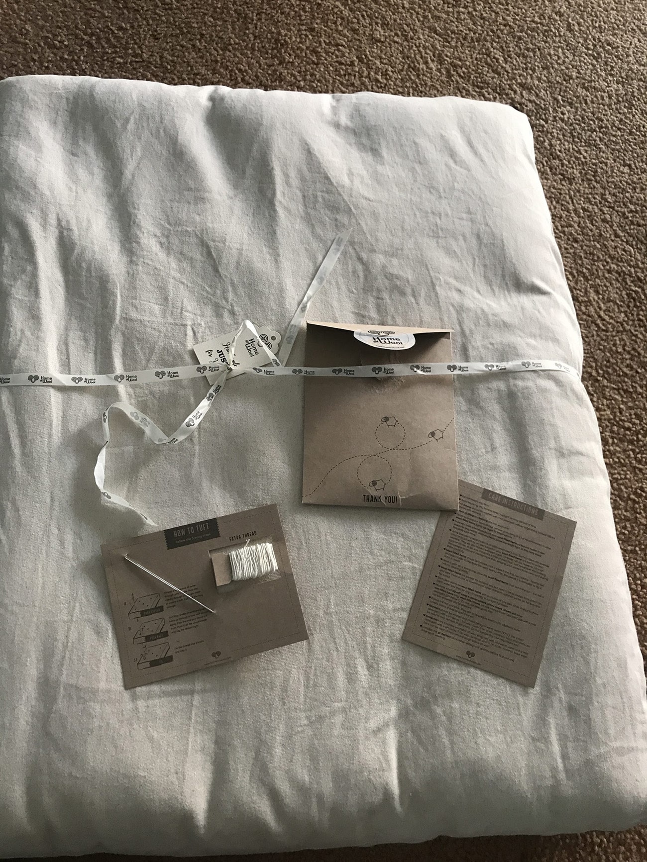 Wool Pilates Mat photo review