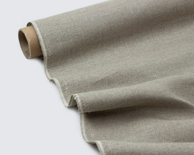 100% Linen textured