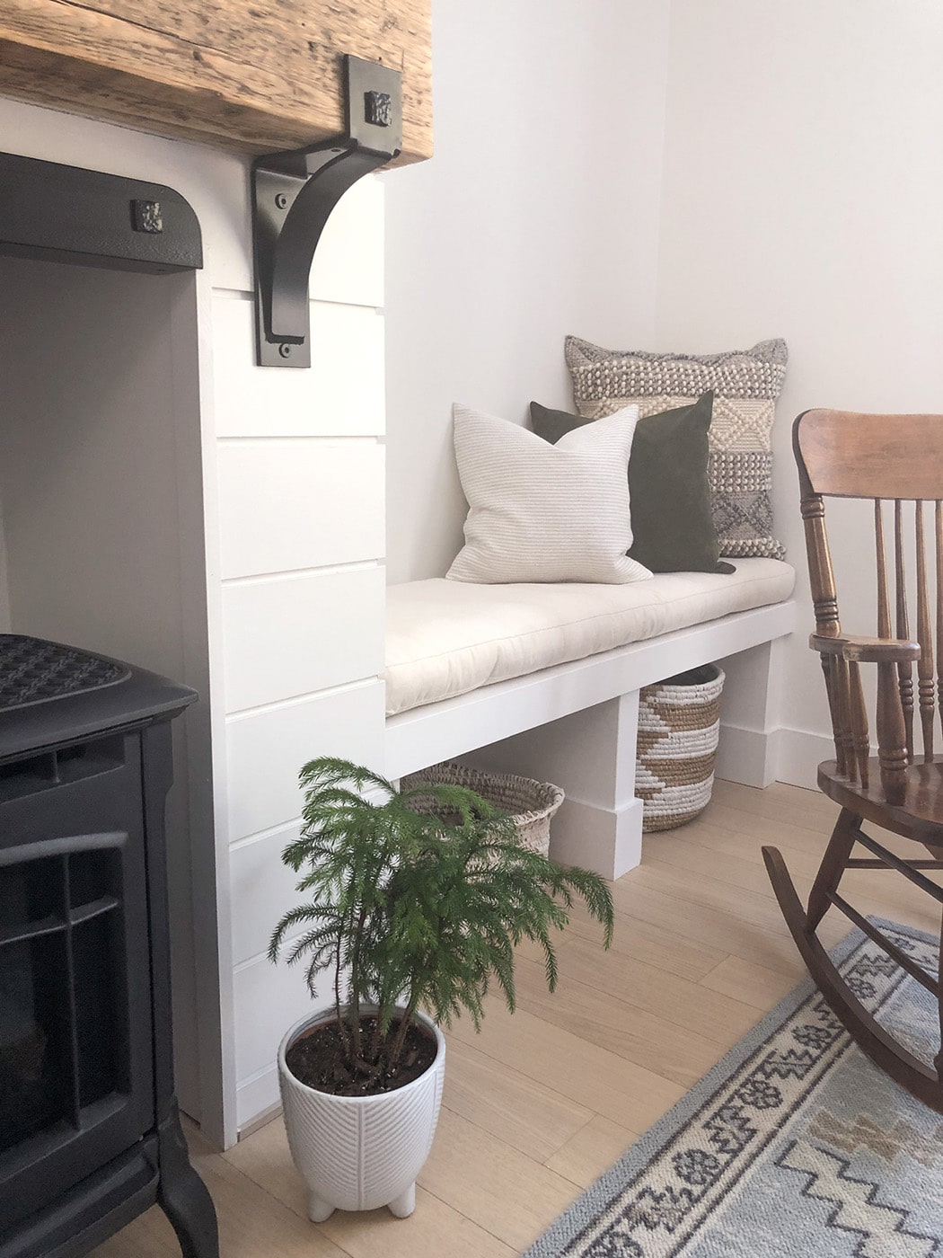 Wool Seat Cushion with Removable Cover photo review