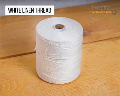 Linen Thread - White