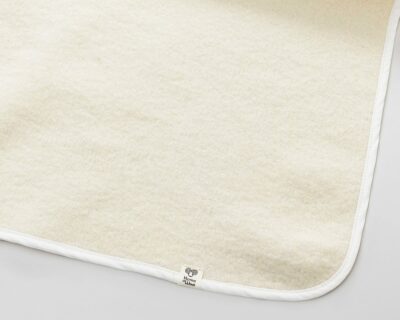 Wool baby blanket
