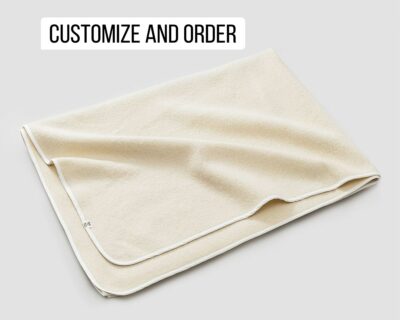Home of Wool baby blanket