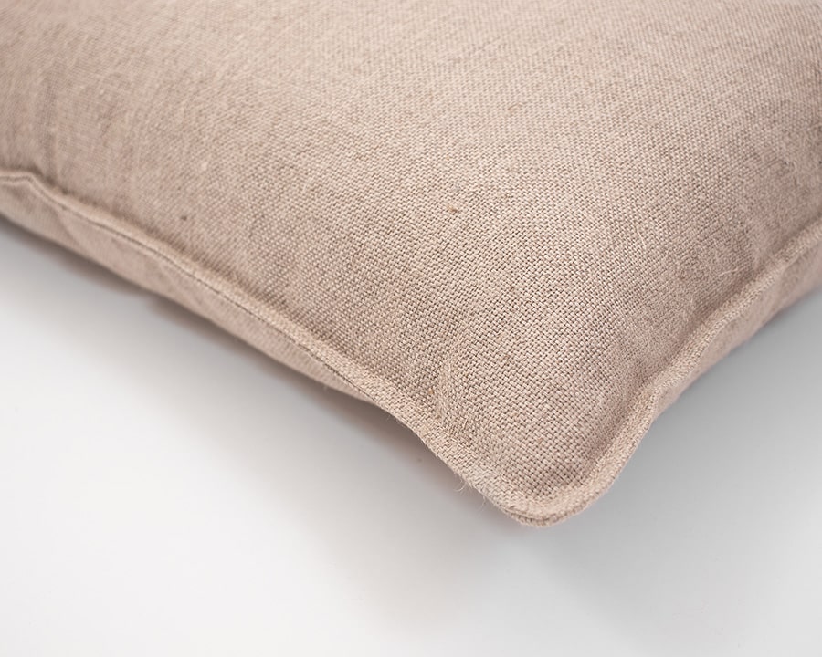 The Home of Wool Cushions at Balev Bio Café - texture detail