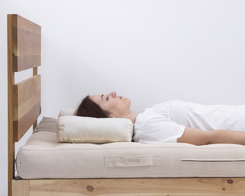 back sleeper pillow - side