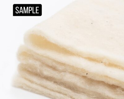Home of Wool batting samples