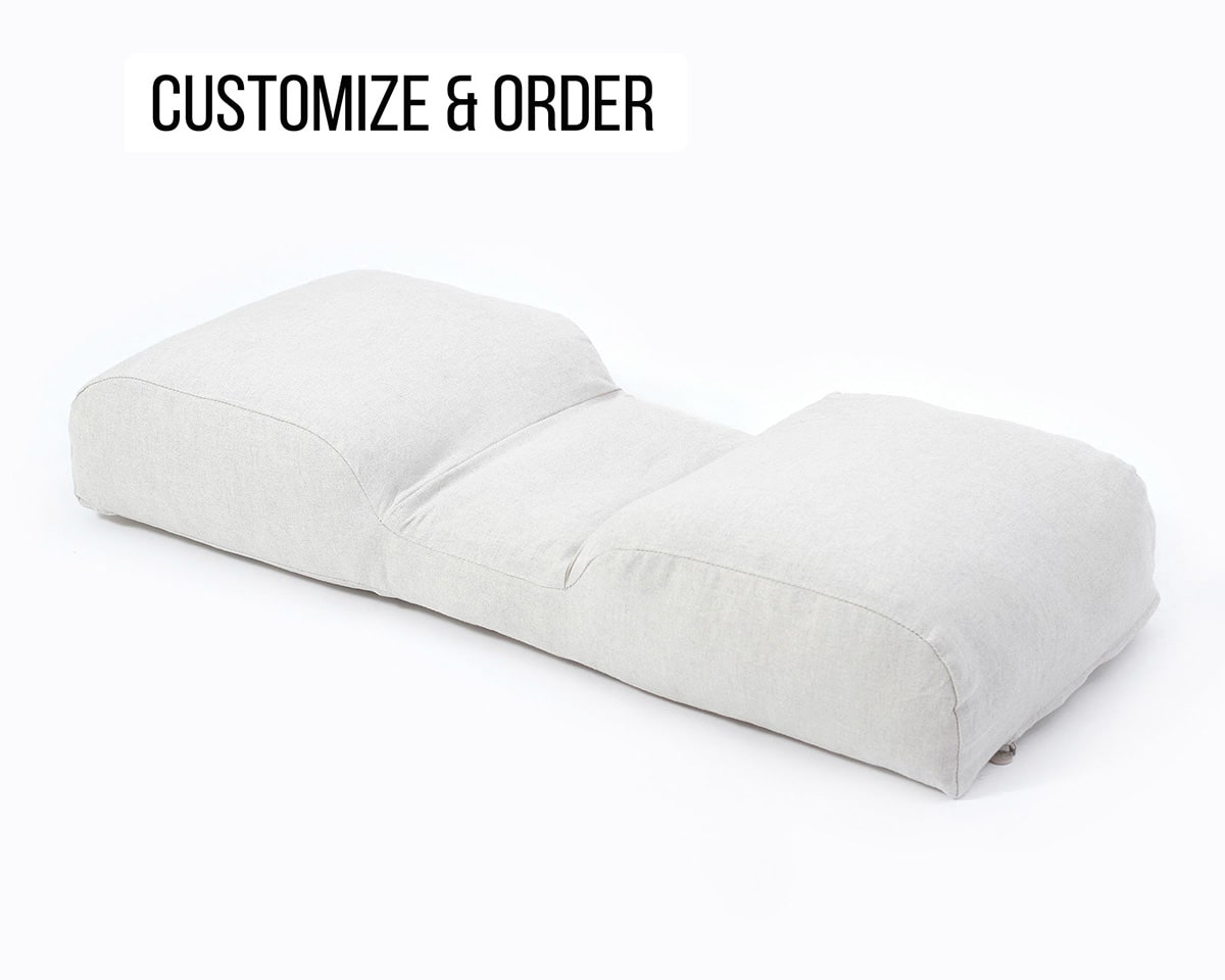 back and side sleep pillow