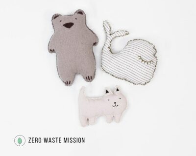 DIY Wool Stuffed Animals