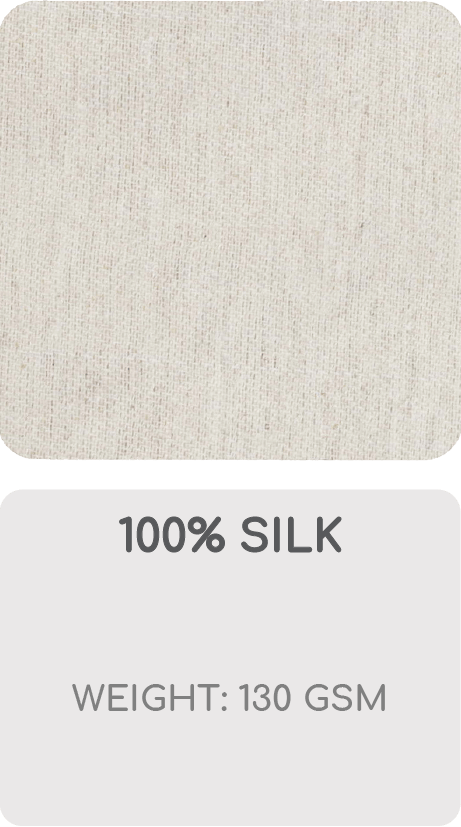 100% silk