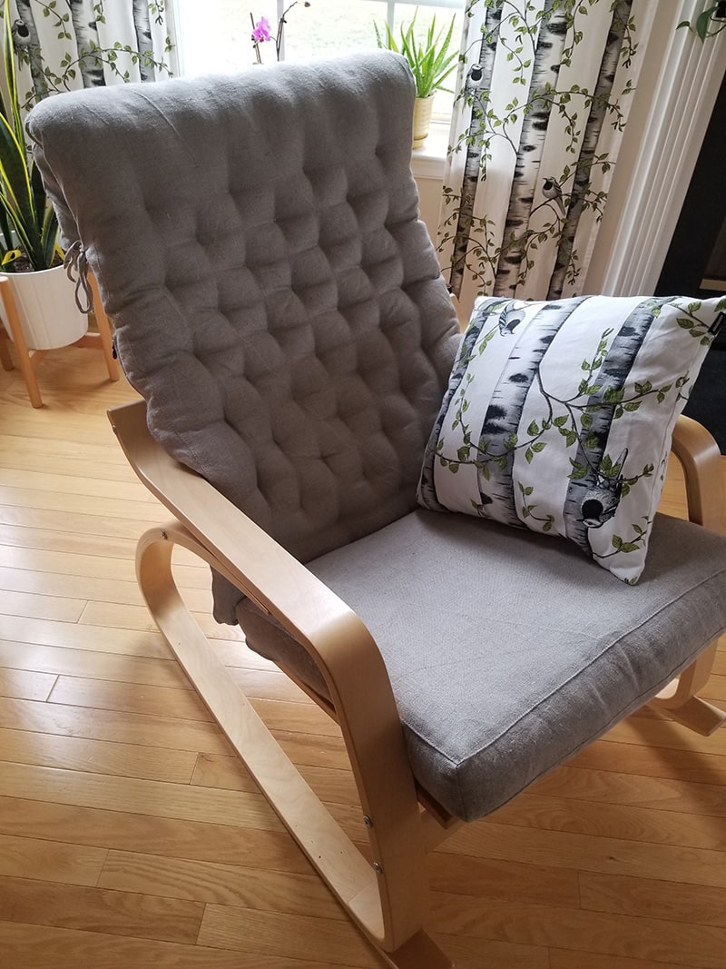 Wool Cushion for Poang Chair photo review