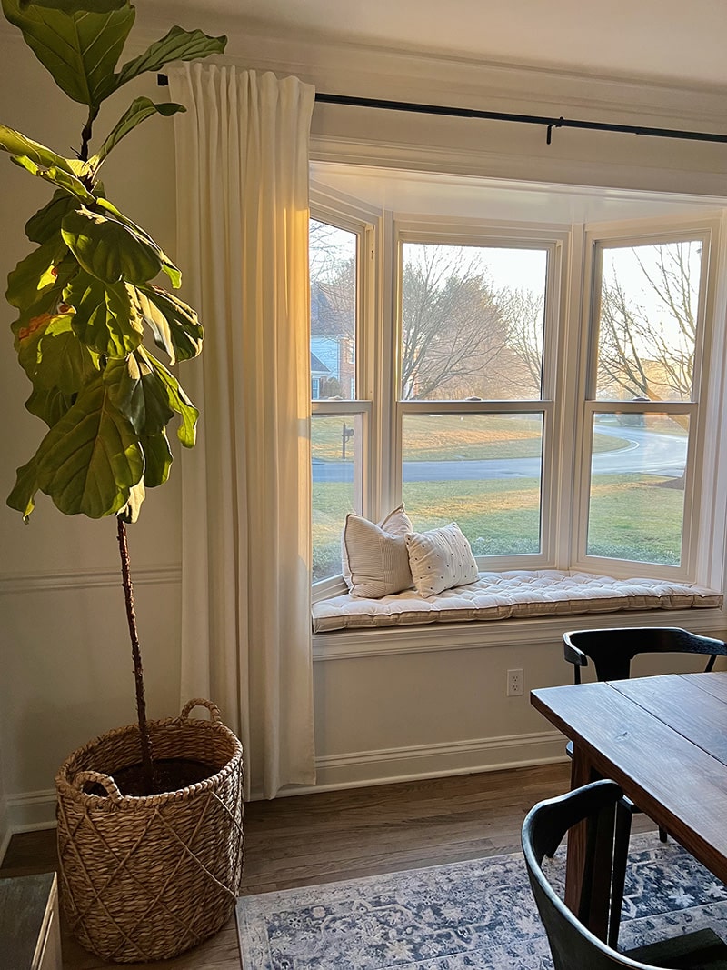 Tufted Wool Seat Cushion photo review