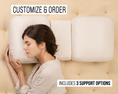 Wool Back & Side Sleeper Pillow
