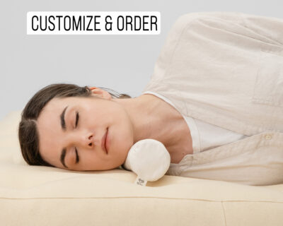 Wool Neck Bolster Pillow
