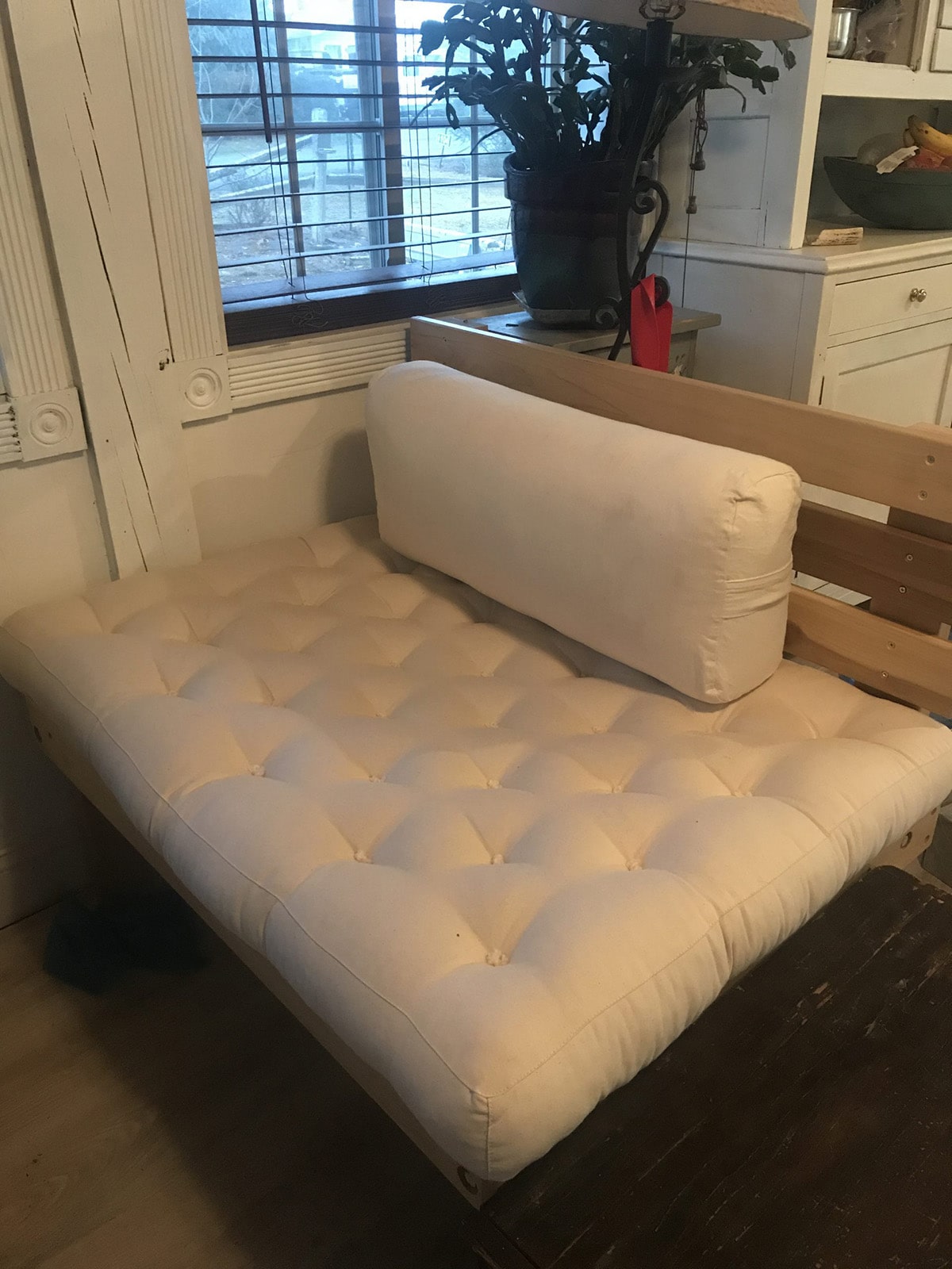 Tufted Wool Seat Cushion photo review