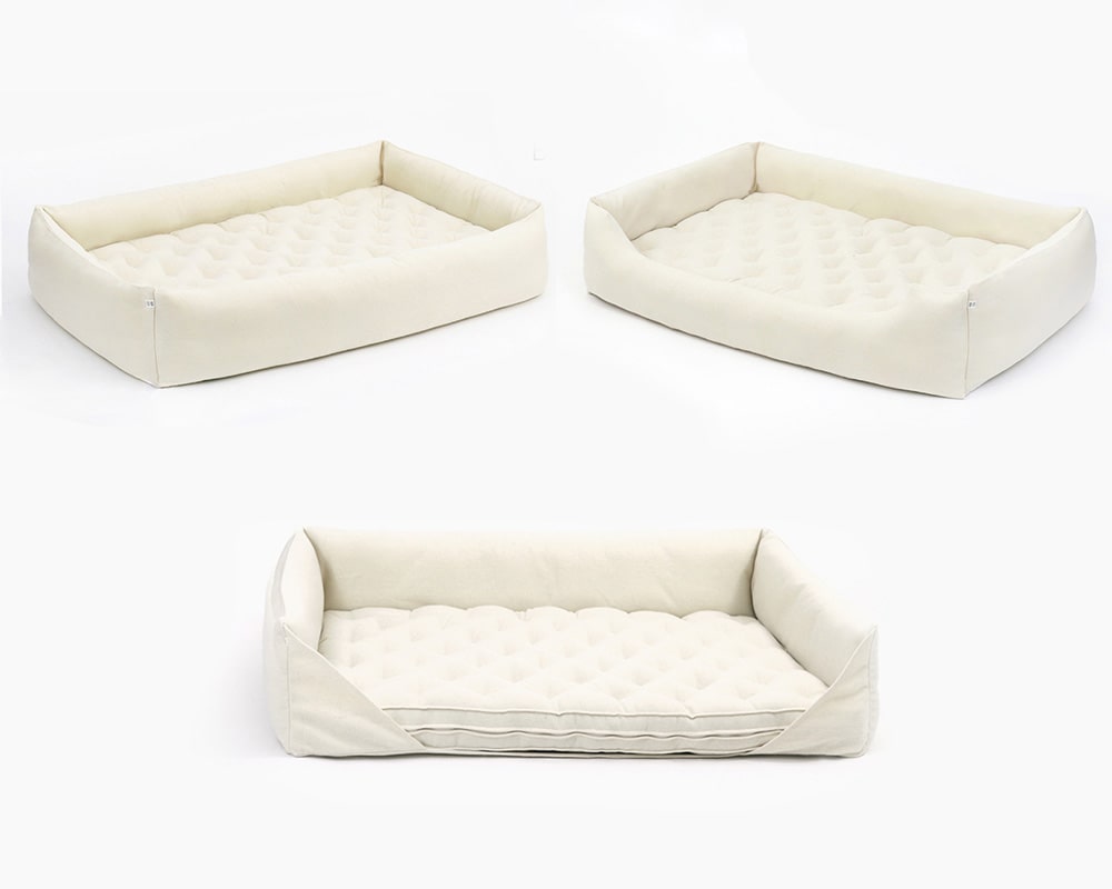 montessori bed with options for the front board