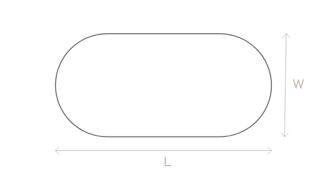 Oval shape