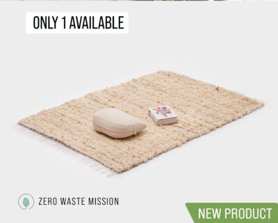Rustic Handwoven Wool Rug
